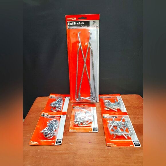 1/4" Peg Hook Assortment Bundle Peg Board Accessories - Picture 1 of 4